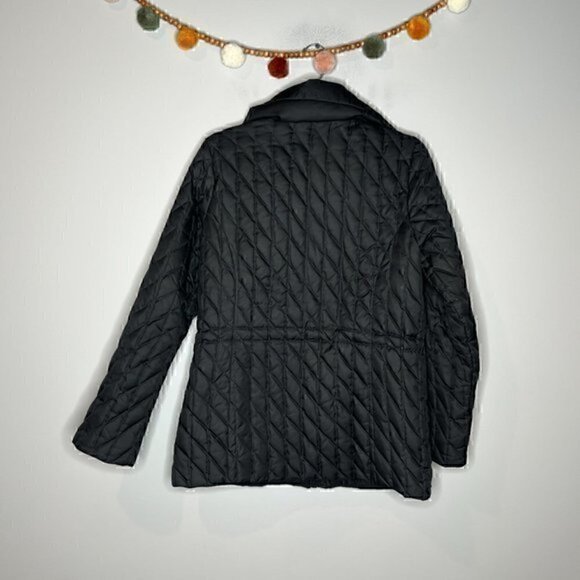 Eddie Bauer black quilted goose down jacket - Picture 4 of 4